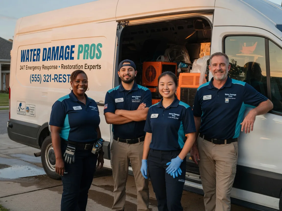 Water Damage Restoration company in New Burnside, IL
